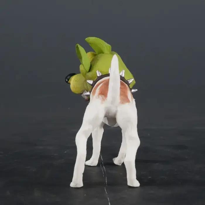 Figurines modèle 2D, Statues de chien amusantes faites à la main en déguisement