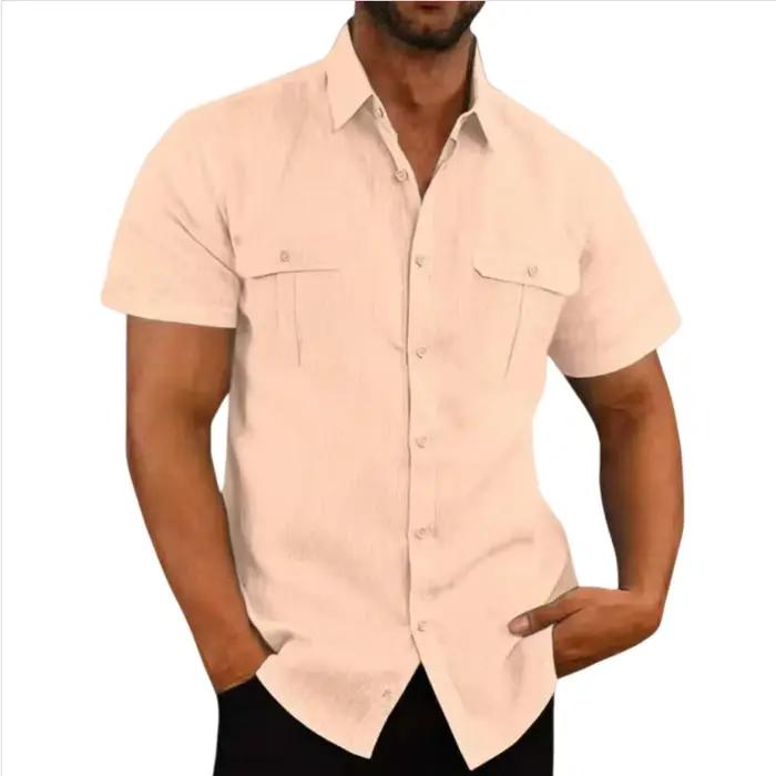 Chemises en lin pour hommes