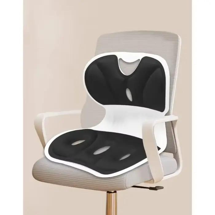 Coussin de soutien lombaire pour siège de bureau, Correction de la Posture, mousse à mémoire de form