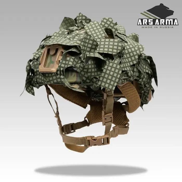 Housse 3D pour casque de chasse anti-IR, camouflage tactique airsoft et équipement wargame