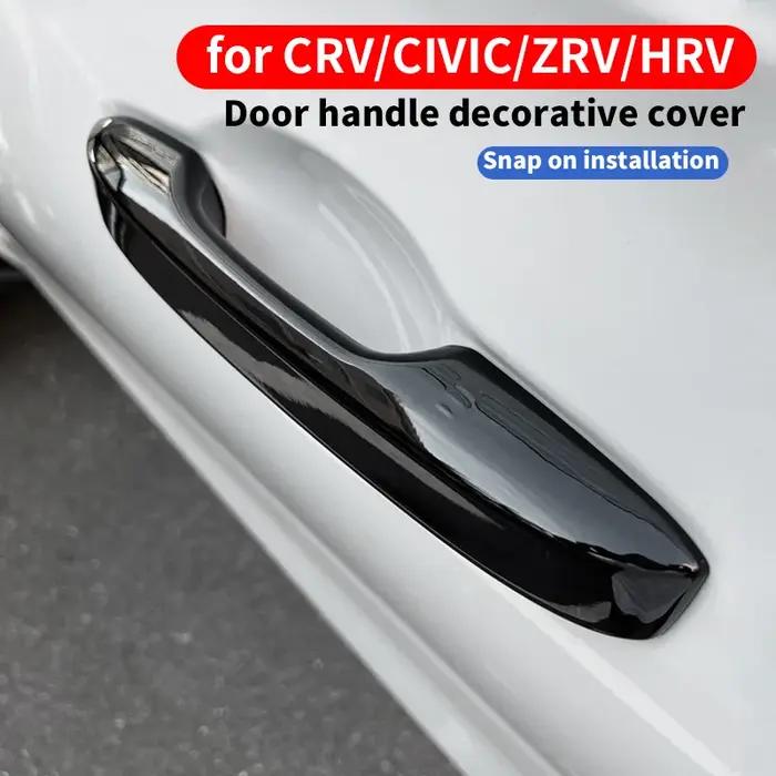 Autocollants pour poignée de porte Honda CRV/HRV 2023 – 2023, housses décoratives pour poignée de po