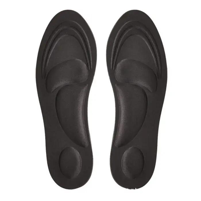 Semelles intérieures FootMaster 4D en mousse à mémoire de forme pour fasciite plantaire, semelles intérieures pour baskets, semelles intérieures de sport amortissantes pour hommes et femmes occasions quotidiennes cadeau spécial