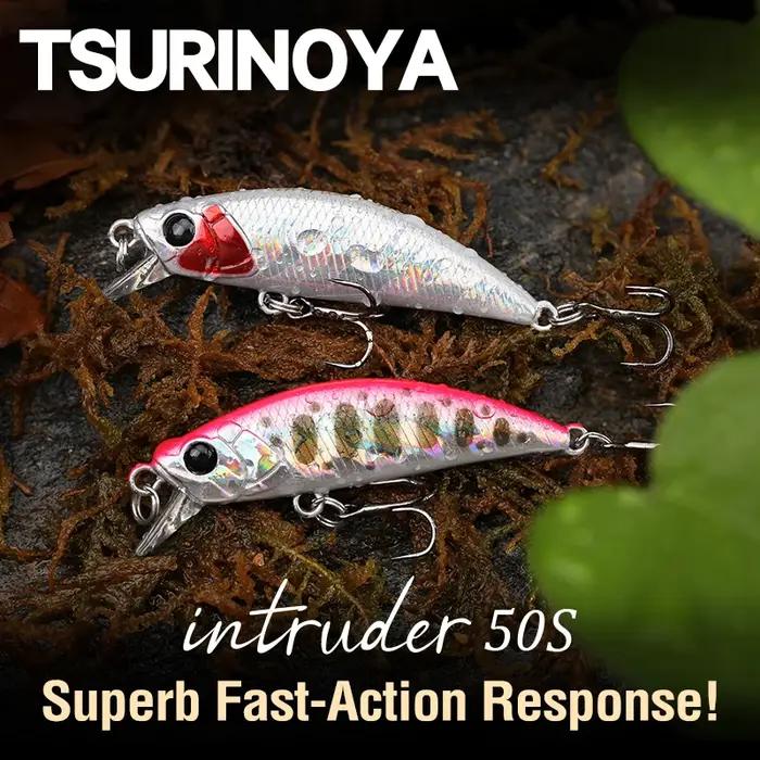 TSURINOYA 50S rivière pêche coulant bâton appât méné leurre de pêche intrus 50mm 5g truite zone ruis