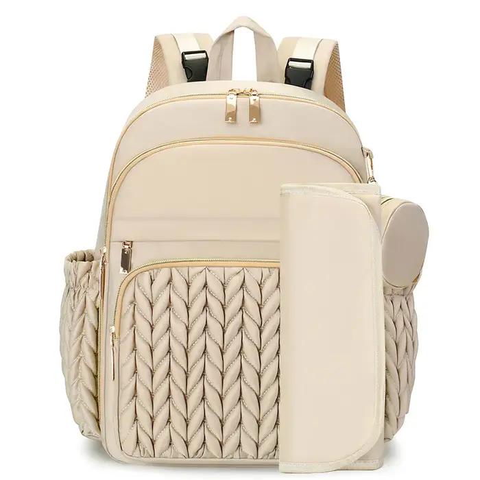 Sac à dos pour poussette maternité sac à couches polyvalent pour sorties familiales et visites médicales