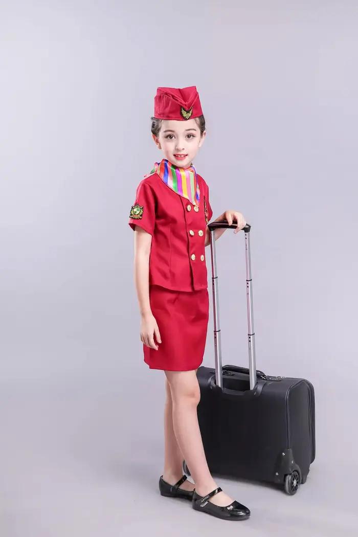 Costume de Cosplay d'avion pour enfants 90-160cm