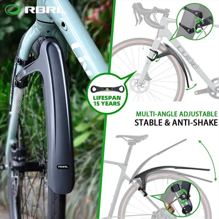 RBRL garde-boue de vélo 700c garde-boue de vélo de route à dégagement rapide garde-boue de vélo de g