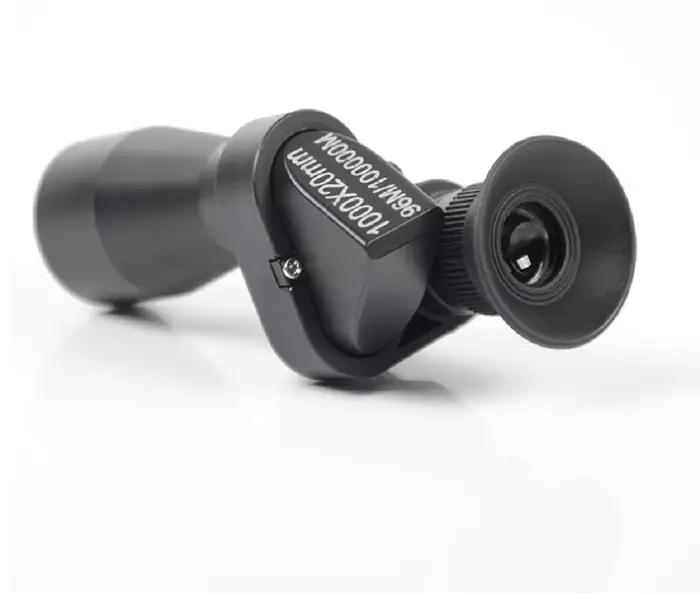 Monoculaire 1000x20 zoom haute puissance portable poche pour pêche chasse camping observation