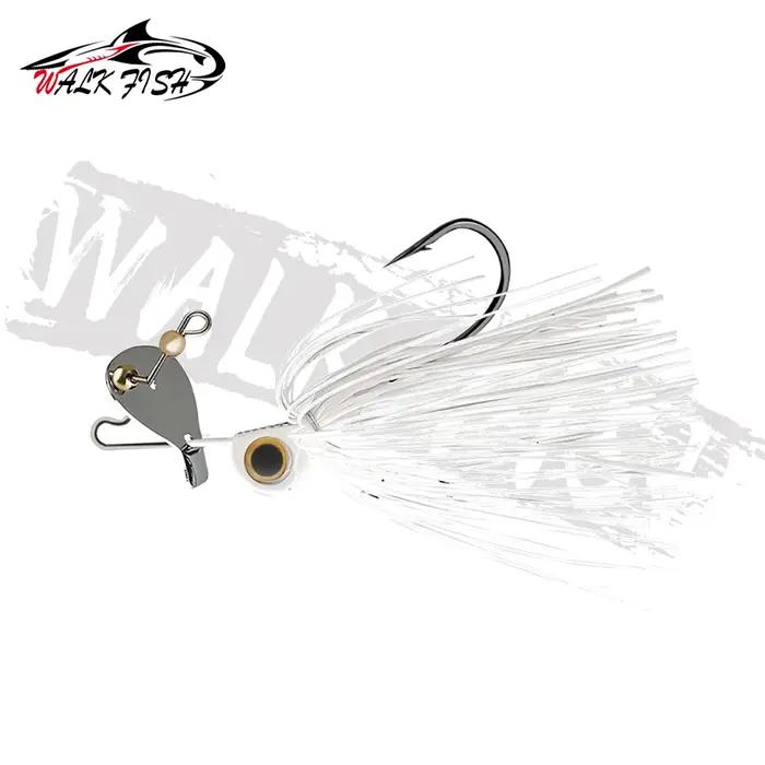 Appât en fil de fer Walk Fish Spinner Chatter Bait pour pêche en mer lac rivière brochet black bass occasions spéciales