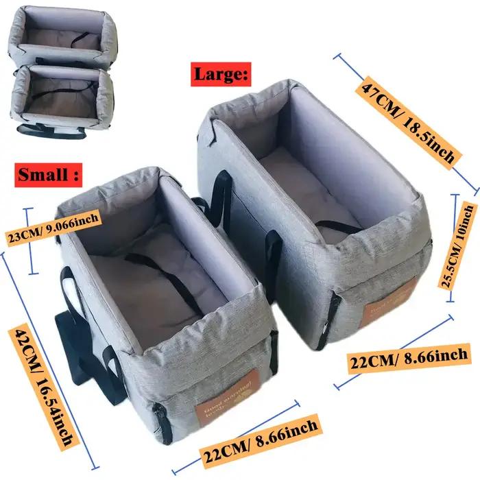 Produits pour animaux de compagnie Console Portable Booster siège de voiture pour chien et support pour petits chiens