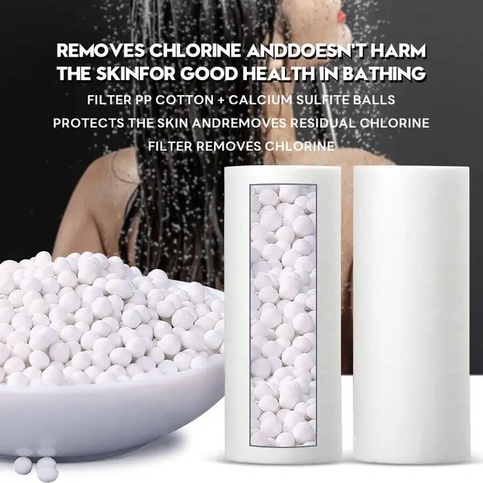Filtre de pomme de douche adoucisseur d'eau doux pour éliminer le chlore de la peau et des cheveux accessoire de salle de bains pour femmes occasions spéciales