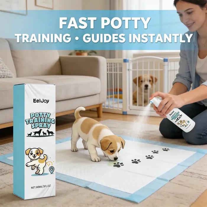 Spray d'entraînement aux toilettes pour chiens