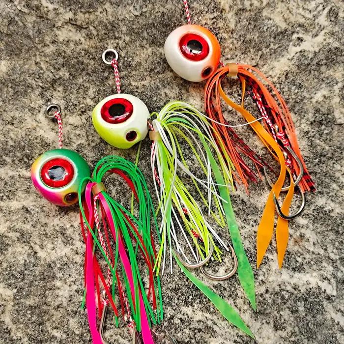 60g/80g/100g/métal Tenya Madai Kabura Jig mer profonde tête de gabarit lente avec jupe plomb lurelum