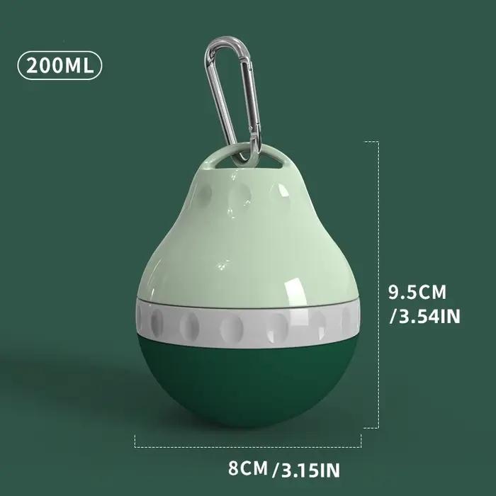 Bouteille d'eau portable pour animaux de compagnie, distributeur d'eau en silicone pour chiens, pour