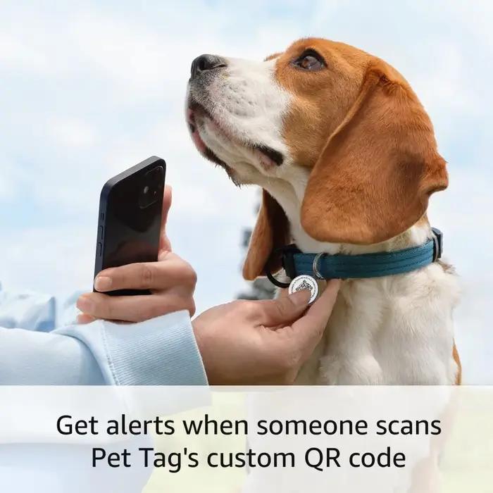 Étiquette pour animaux de compagnie QR ID