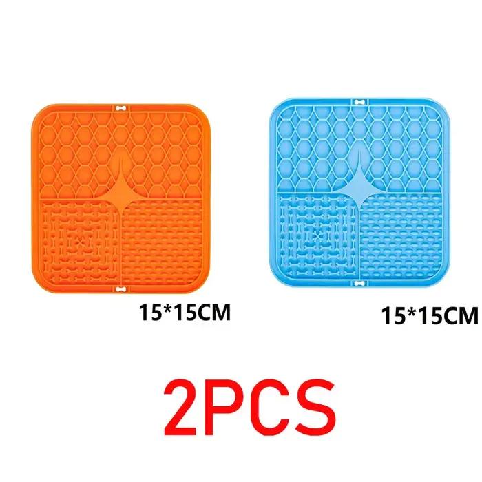 Tapis à lécher pour chien universel en plastique distributeur lent pour chiens distractions et plaisir durable pour animaux de compagnie occasions spéciales