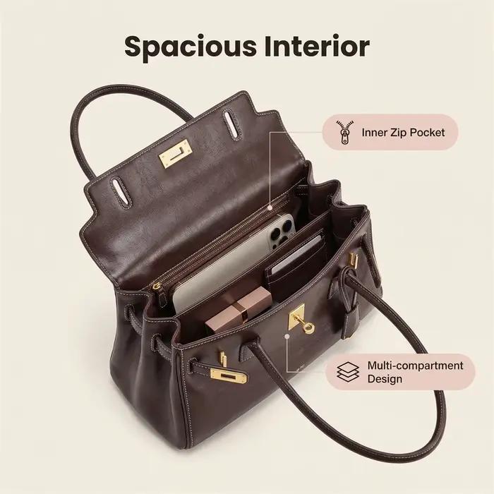 Sac sous le bras JW PEI Yara pour femme, sac à main tendance en cuir souple avec boucle de verrouill
