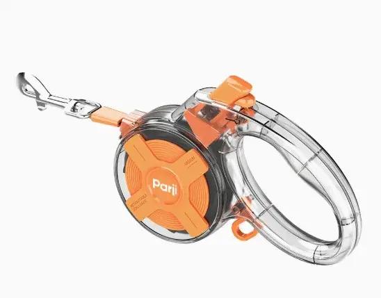 Parji Auatic Corde de promenade rétractable pour chien