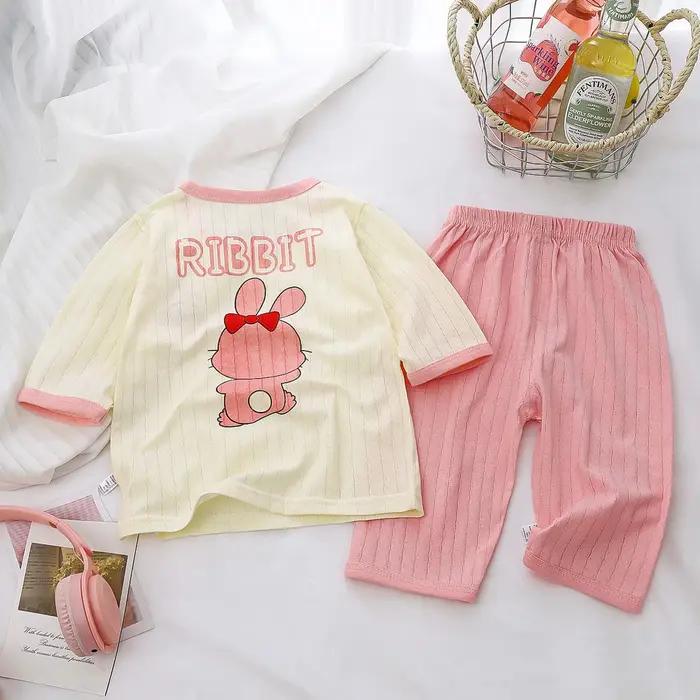 Ensemble pyjama en coton pour bébé