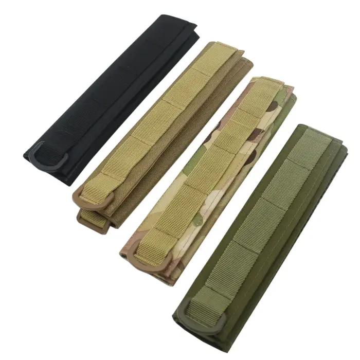 Étui tactique modulaire pour casque Molle avec bandeau, protection micro-casque pour chasse et airsoft