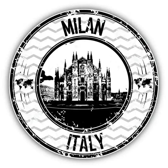 Autocollant de Football italien auto-adhésif Graphix drapeau