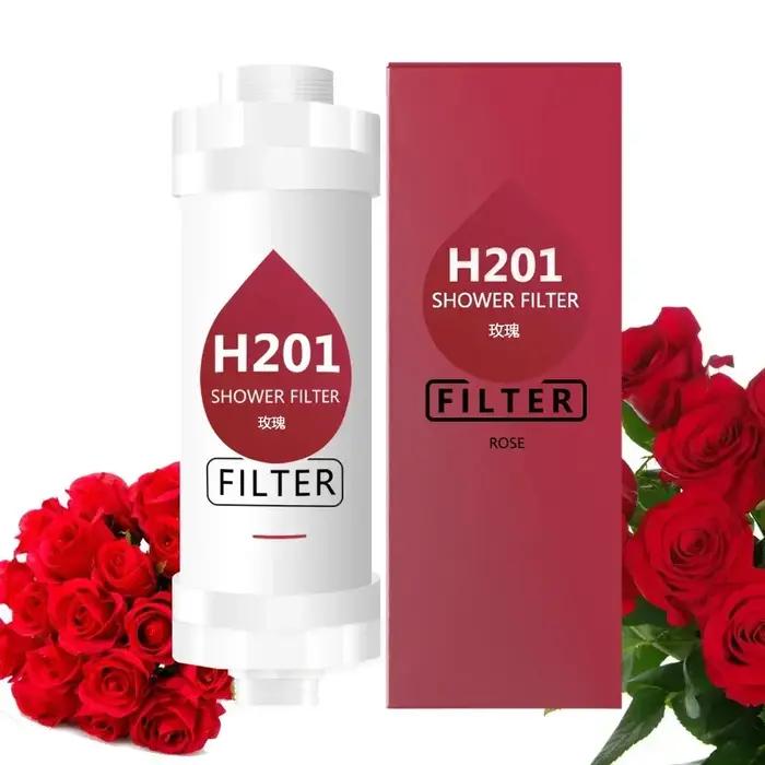 Filtre pour pommeau de douche parfumé