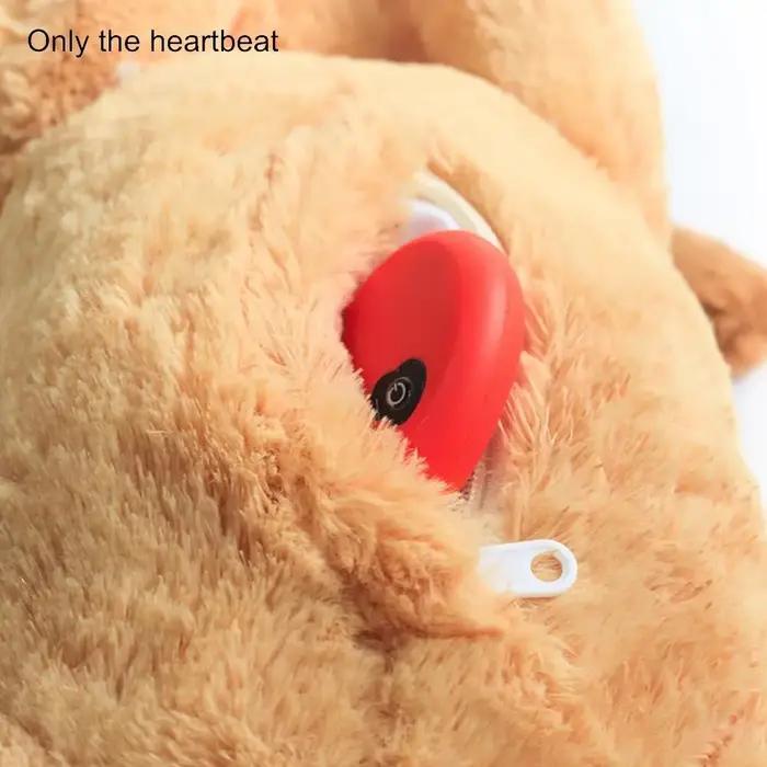 Jouet en peluche battement de cœur pour animaux de compagnie