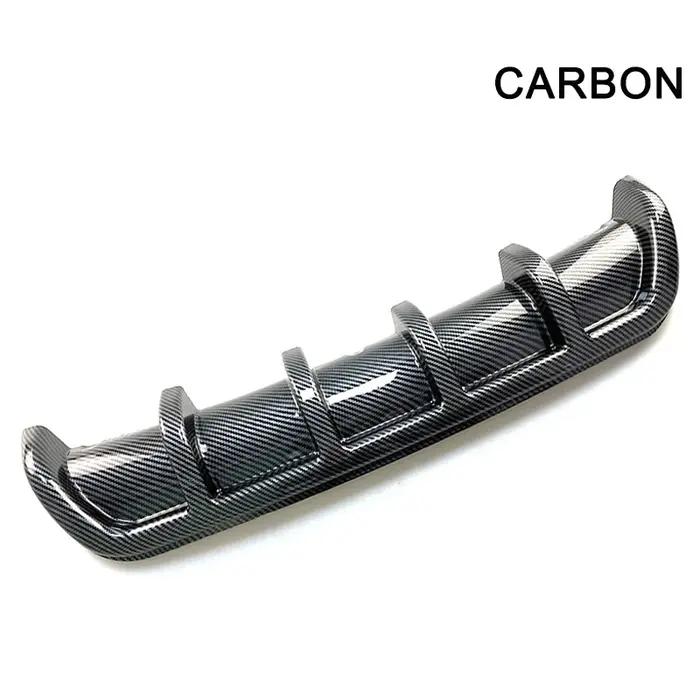 Déflecteur de pare-choc arrière universel aileron de requin en plastique abs pour améliorer la performance et l'apparence de votre voiture pour homme et femme
