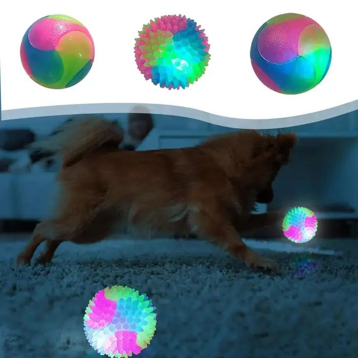 Balle lumineuse pour animaux de compagnie