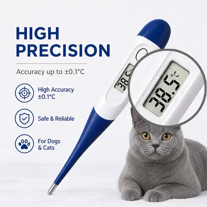 Thermomètre numérique AiQUE pour animaux de compagnie