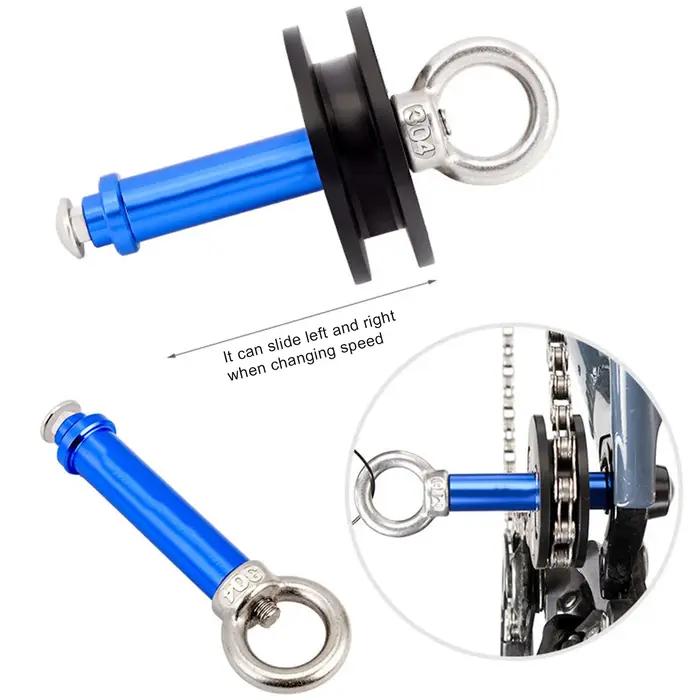 Rouleau de support de maintien de chaîne de vélo de route, outils de nettoyage de chaîne de vélo, te