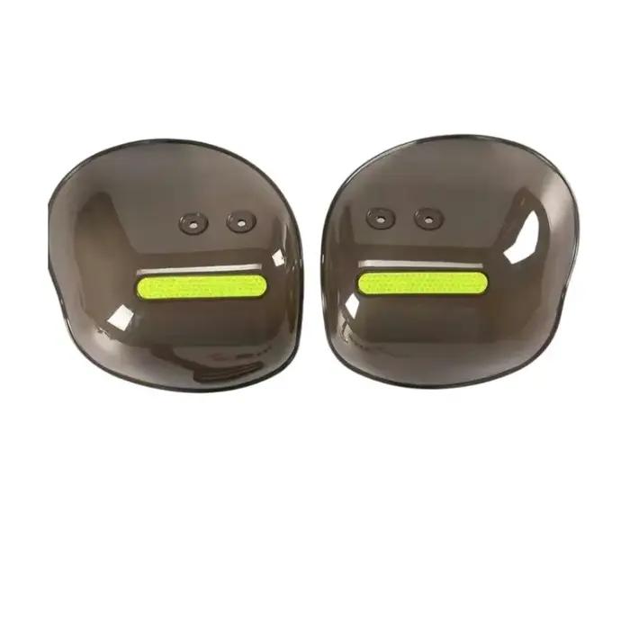 Protection des mains facile à installer et à démonter pour scooter moto ATV avec bande réfléchissante de nuit