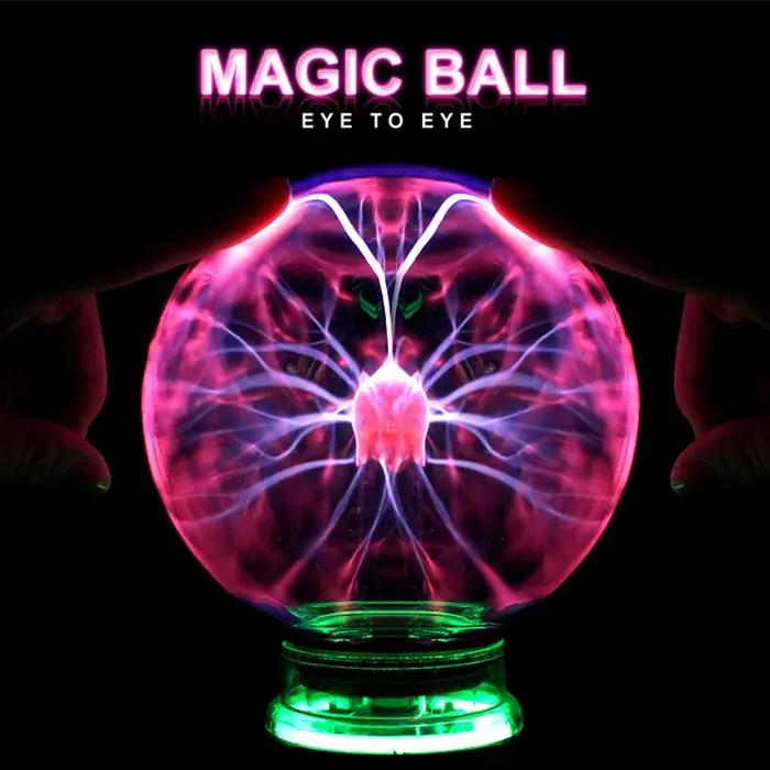 Lampe à boule de plasma magique en verre, nouveauté, veilleuse, cadeau de Noël pour enfants, décor d