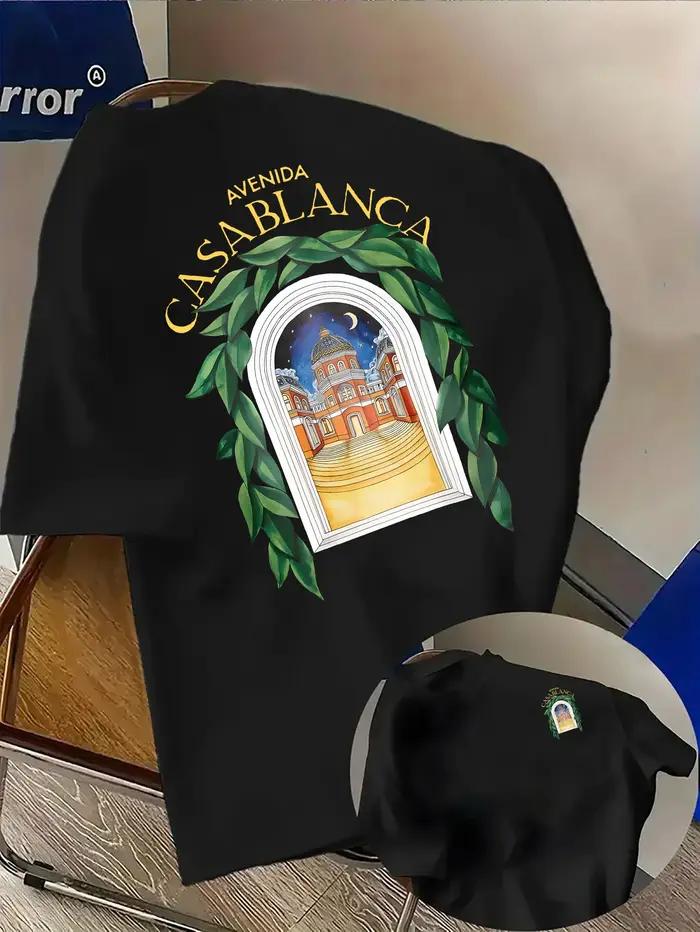 T-shirt Casablanca pour hommes et femmes