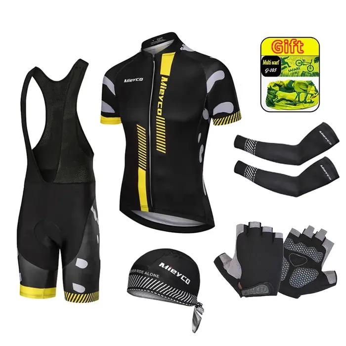 Ensemble de Maillot de l'équipe de cyclisme pour hommes
