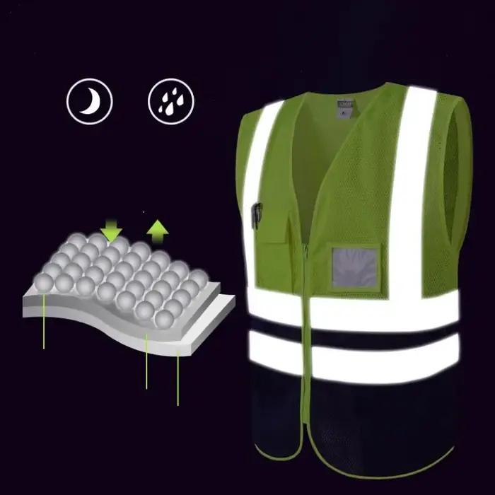 Gilet réfléchissant respirant