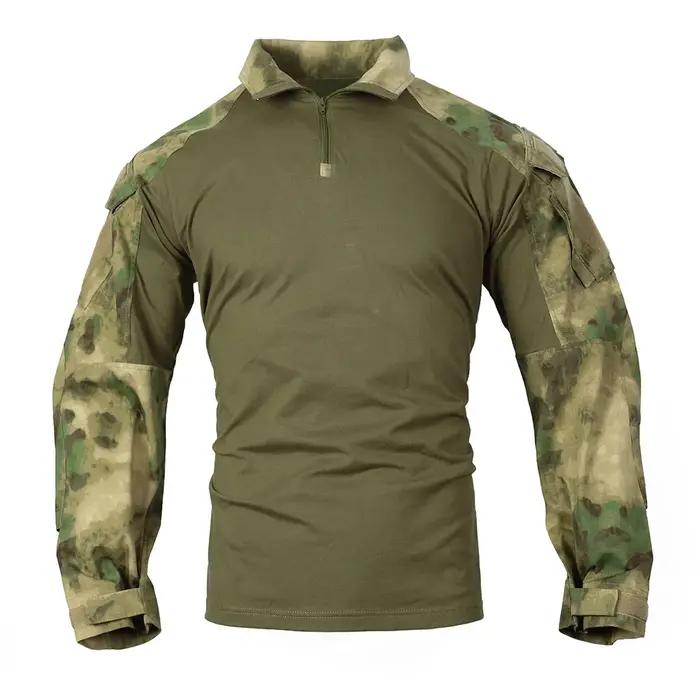 Ensemble de combat tactique E3 pour hommes, uniforme de camouflage ATFG, pantalon cargo, chemise, hauts, pour chasse, tir, activités de plein air