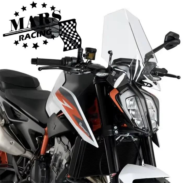 Pare-brise de moto DUKE 890, Kit en aluminium, déflecteur adapté pour DUKE 890, DUKE 890, L, 2021, R