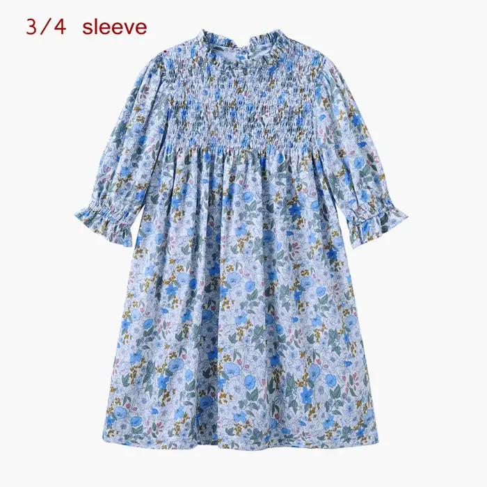 Vêtements assortis à fleurs et tricotés pour enfants