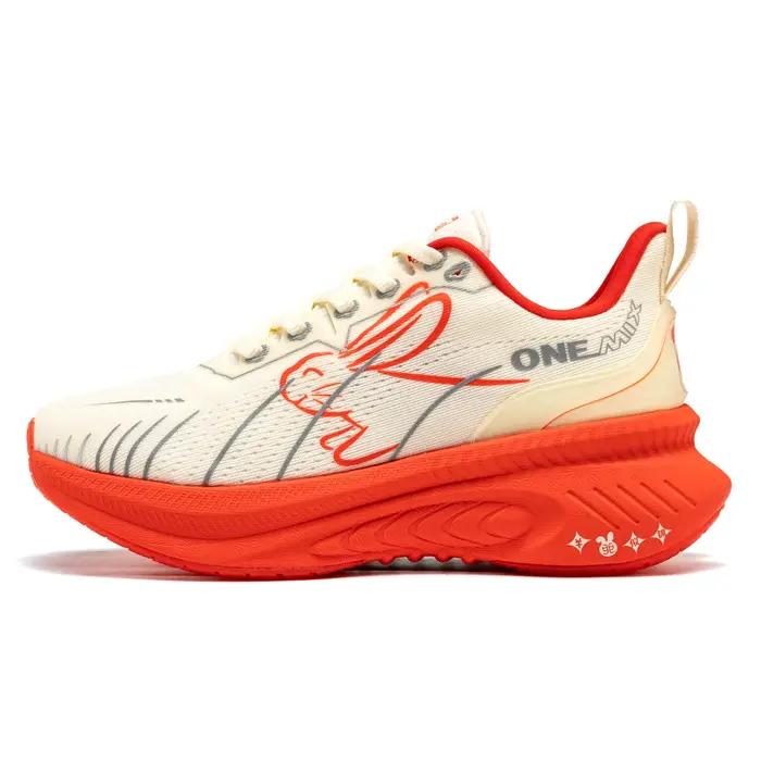 ONEMIX chaussures de course réfléchissant rouge pare-chocs Elite hauteur augmentant
