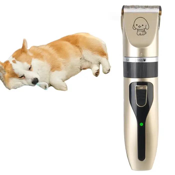 Tondeuses électriques pour animaux de compagnie pour le rasage des chiens et des chats ; tondeuse à poils