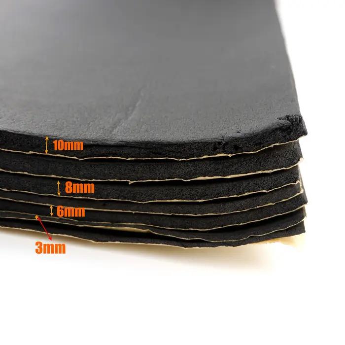 1 rouleau 50x300cm 3mm/6mm/8mm/10mm voiture insonorisation camion Anti-bruit isolation phonique coto