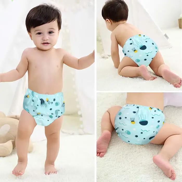 Couches-Culottes Réutilisables Pour Bébé En Coton Multicolore Taille S, M, L Apprendre La Propreté Écologique Occasions Spéciales Pour Enfants