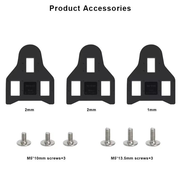 Cales de pédale de verrouillage de vélo de route SH20 SPD-SL, auto-verrouillage réglable pour KEO 1/
