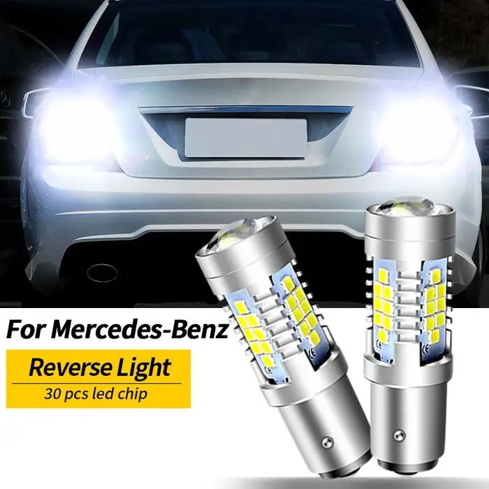 2 feux de recul LED P21W BA15S Canbus, pour Mercedes Benz W169 W245 W202 W204 C204 CL203 S202 S203 W