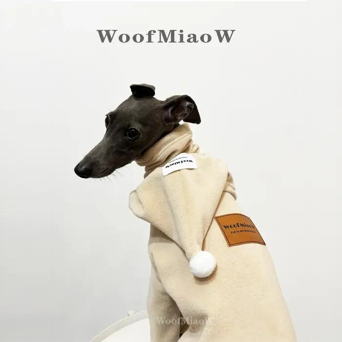 Vêtements pour chiens pour Greyho italien avec chapeau