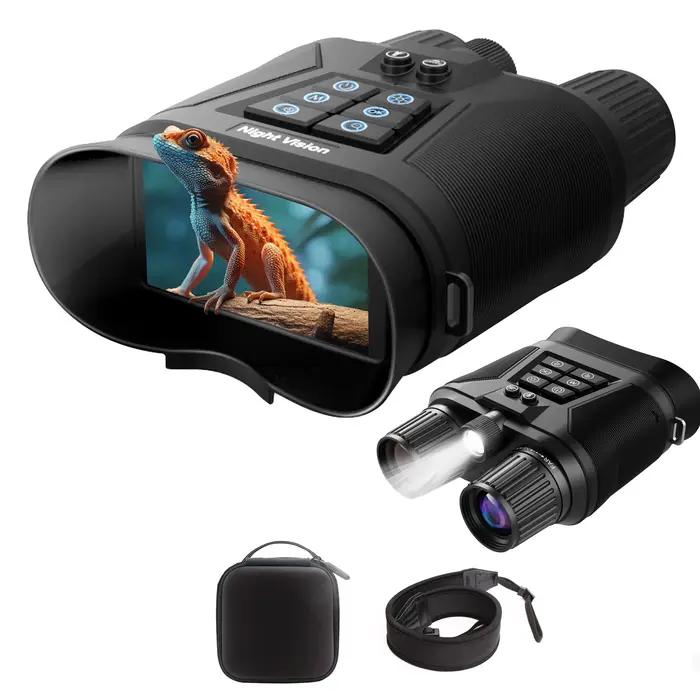 Jumelles vision nocturne 4K HD Tinsol zoom 8x 600m IR - Pour chasse et observation