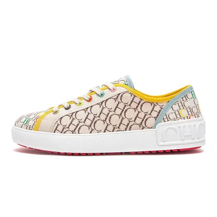 Chaussures de marche simples à lacets pour femmes