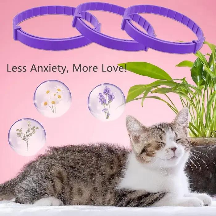 Collier apaisant efficace et sûr pour chats et chiens