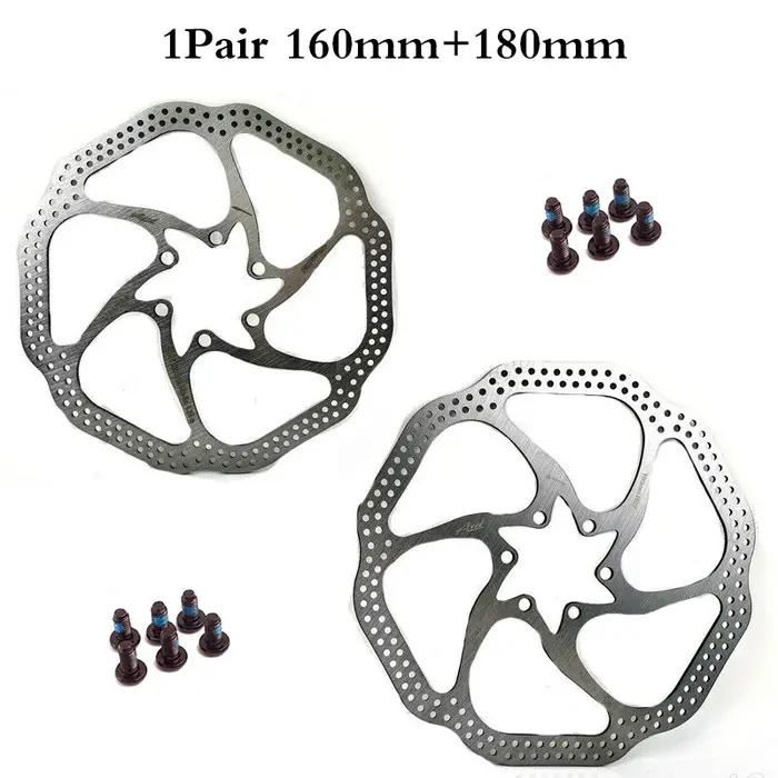 2PC G3 HS1 Rotor de frein à disque de vélo 160/180/203mm Rotors