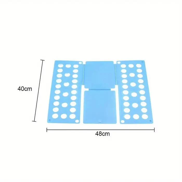 Planche de pliage rapide pour vêtements d'enfants organiseur de t shirts et pulls gain de temps rangement domestique polyvalent blanc bleu rouge